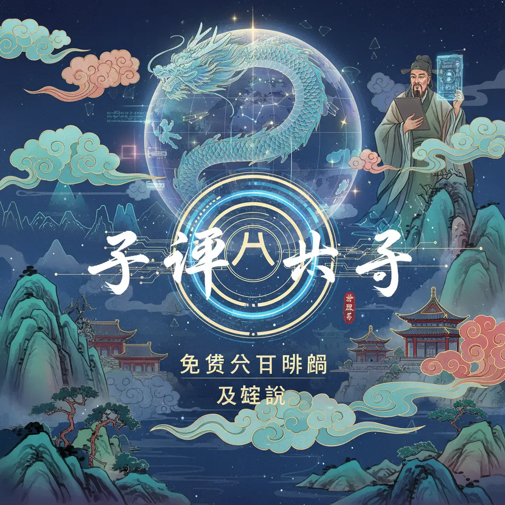 免費八字排盤及解說 - 子平八字