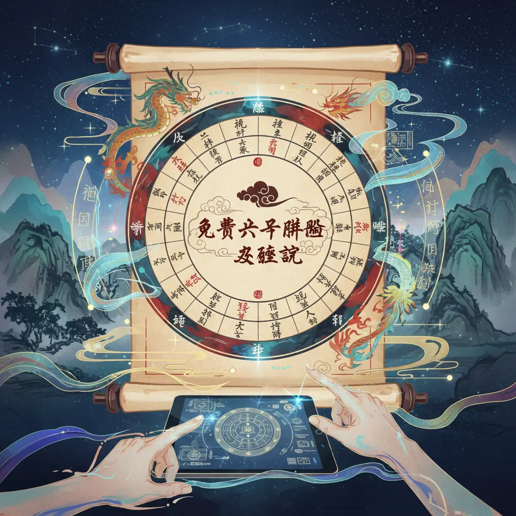 免費八字排盤及解說 - 八字命盤