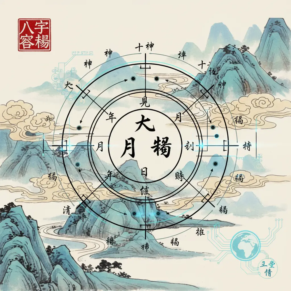 八字排盘 - 八字格局
