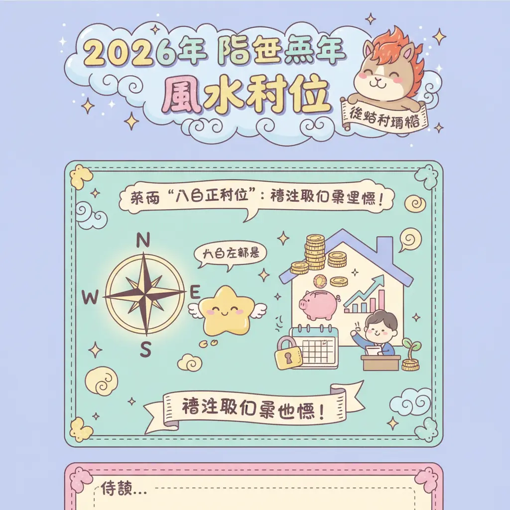 2026財位方向 - 病位