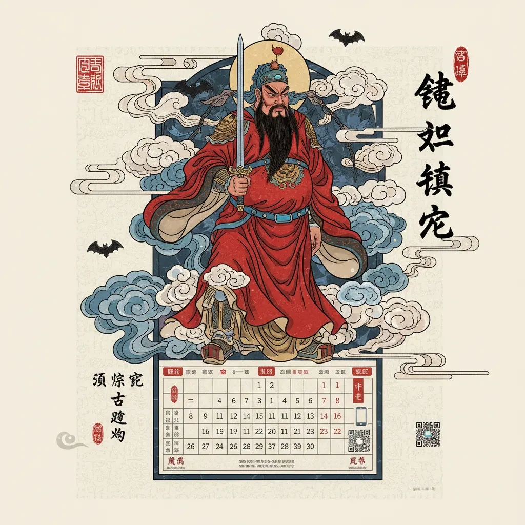農民曆 - 鍾馗