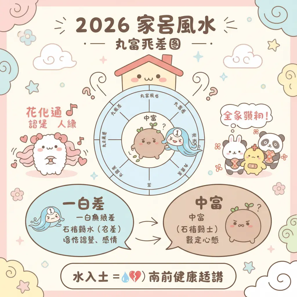 2026 風水方位 - 生肖運程