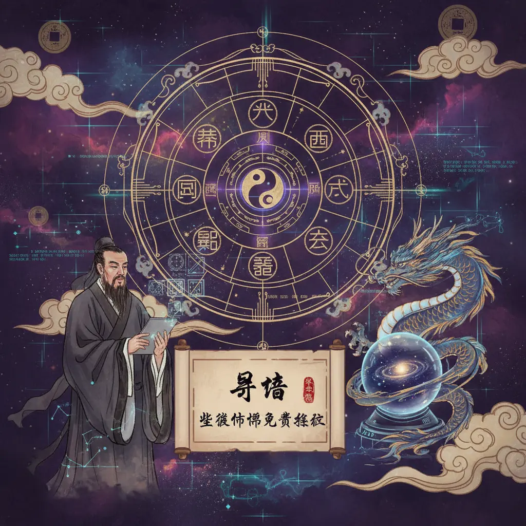 紫微命盤免費解析 - 易經