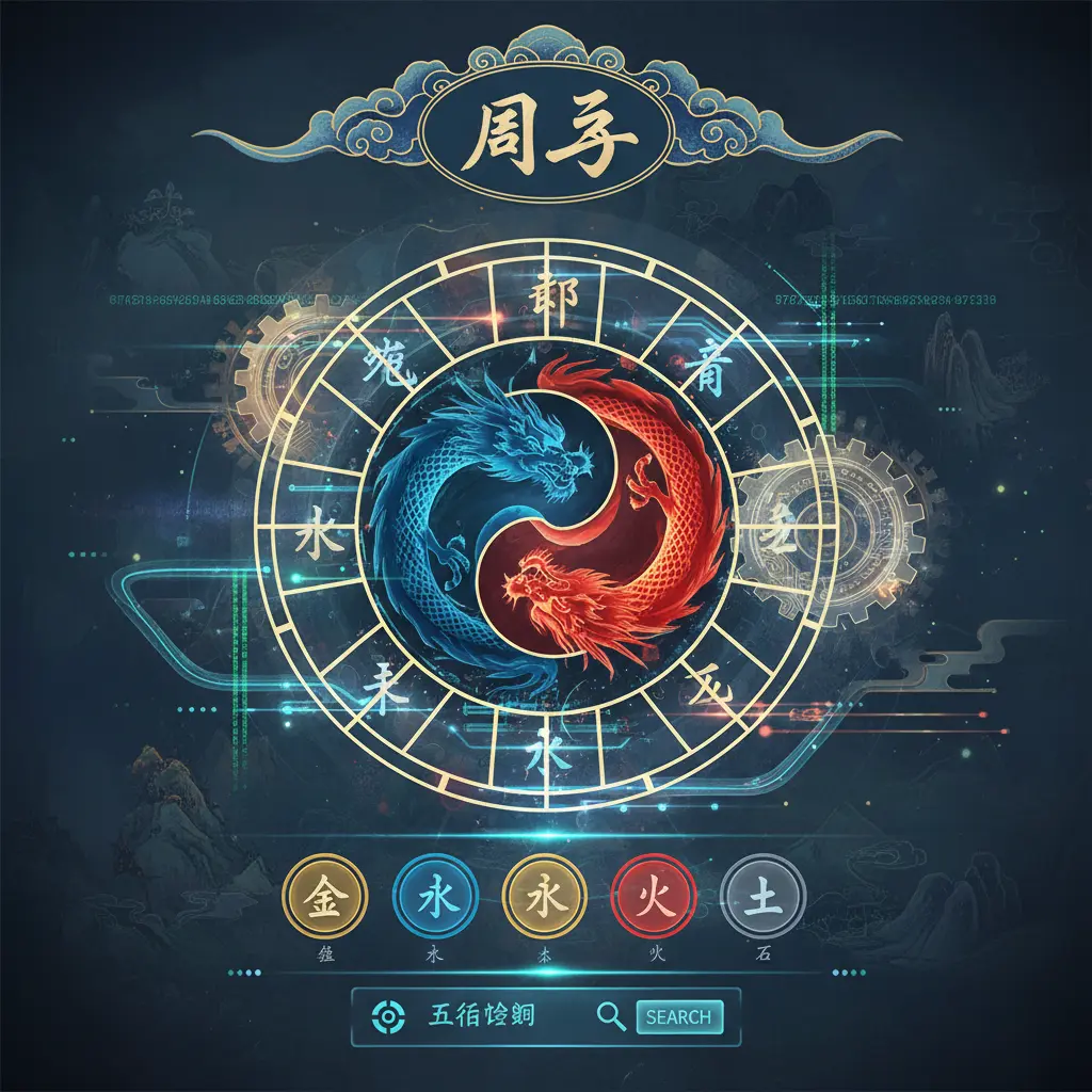 五行查詢 - 周易