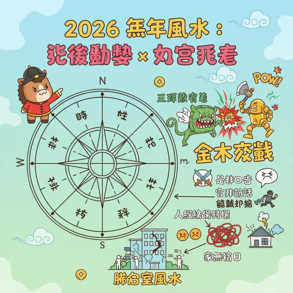 2026 九宮飛星 - 紫微鬥數