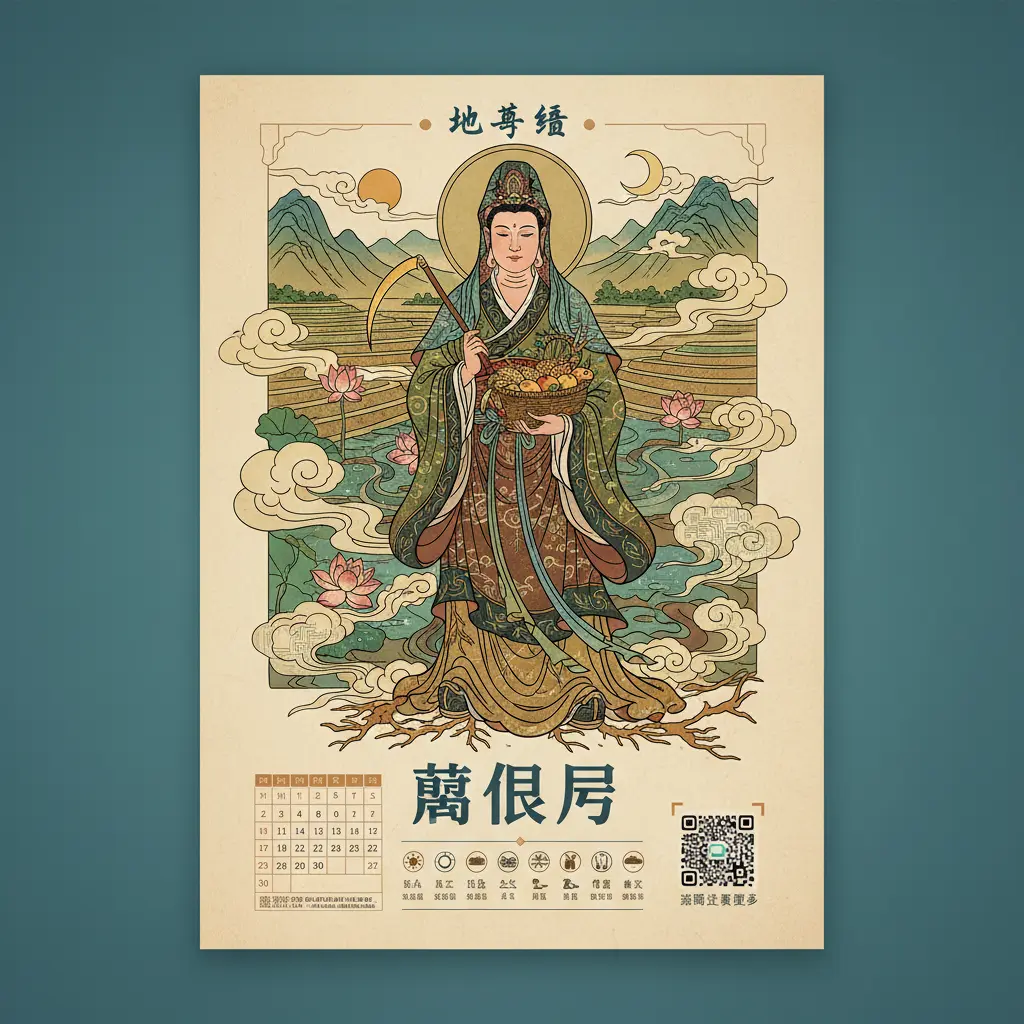 農民曆 - 地母菩薩