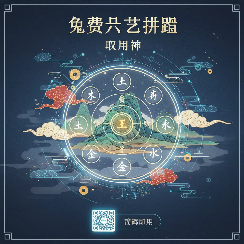 免費八字排盤 - 取用神