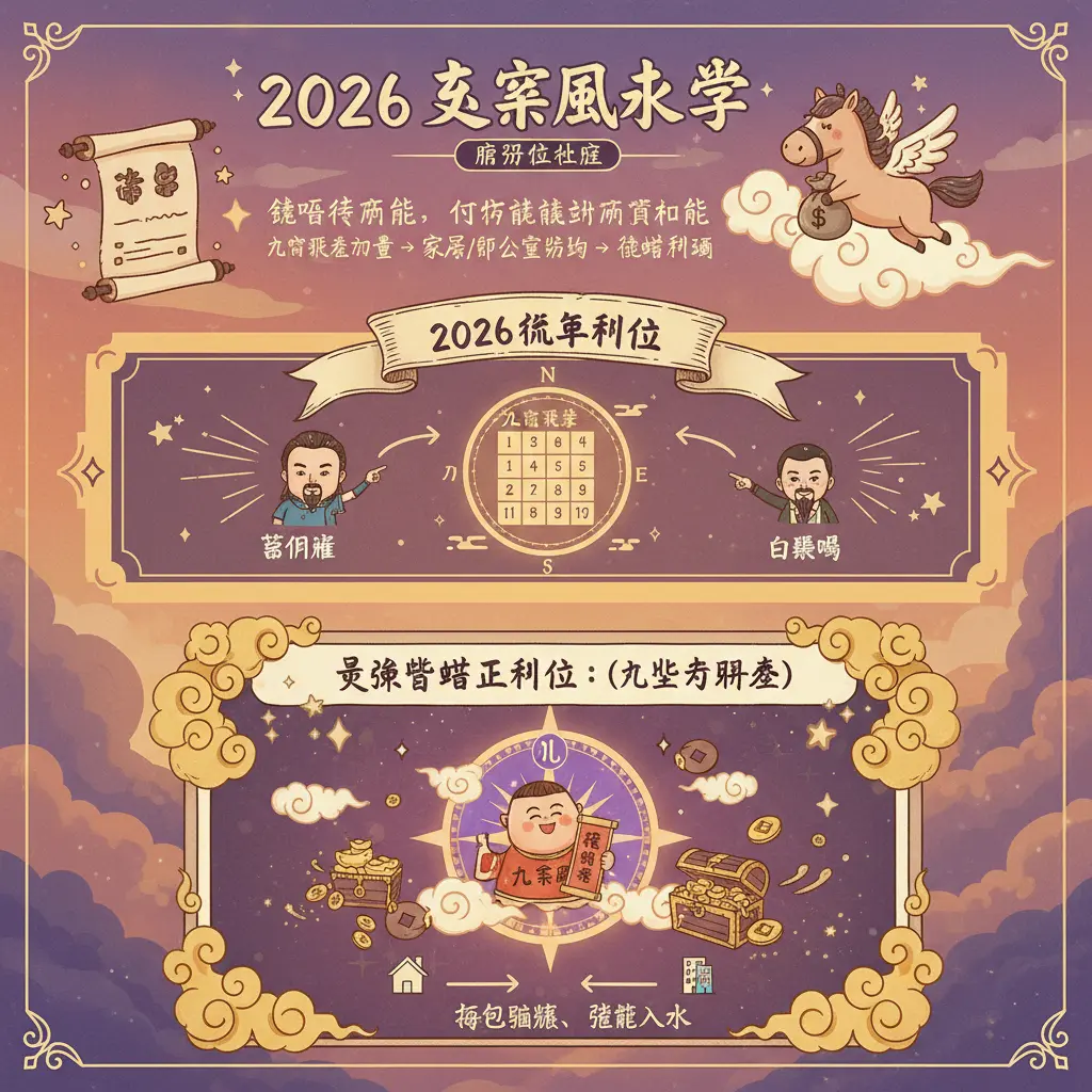 2026 病符位化解 - 玄空風水學