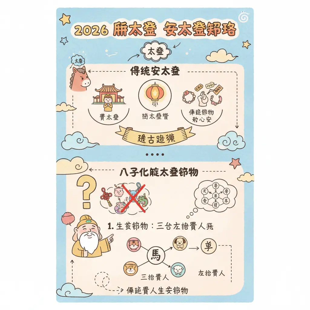 犯太歲 2026 - 八字