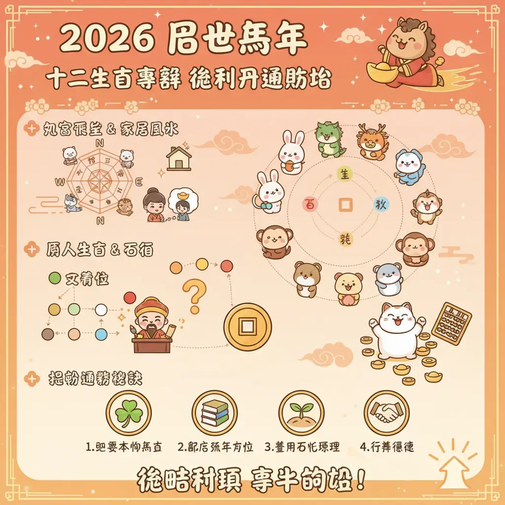 2026 財位 - 文昌位