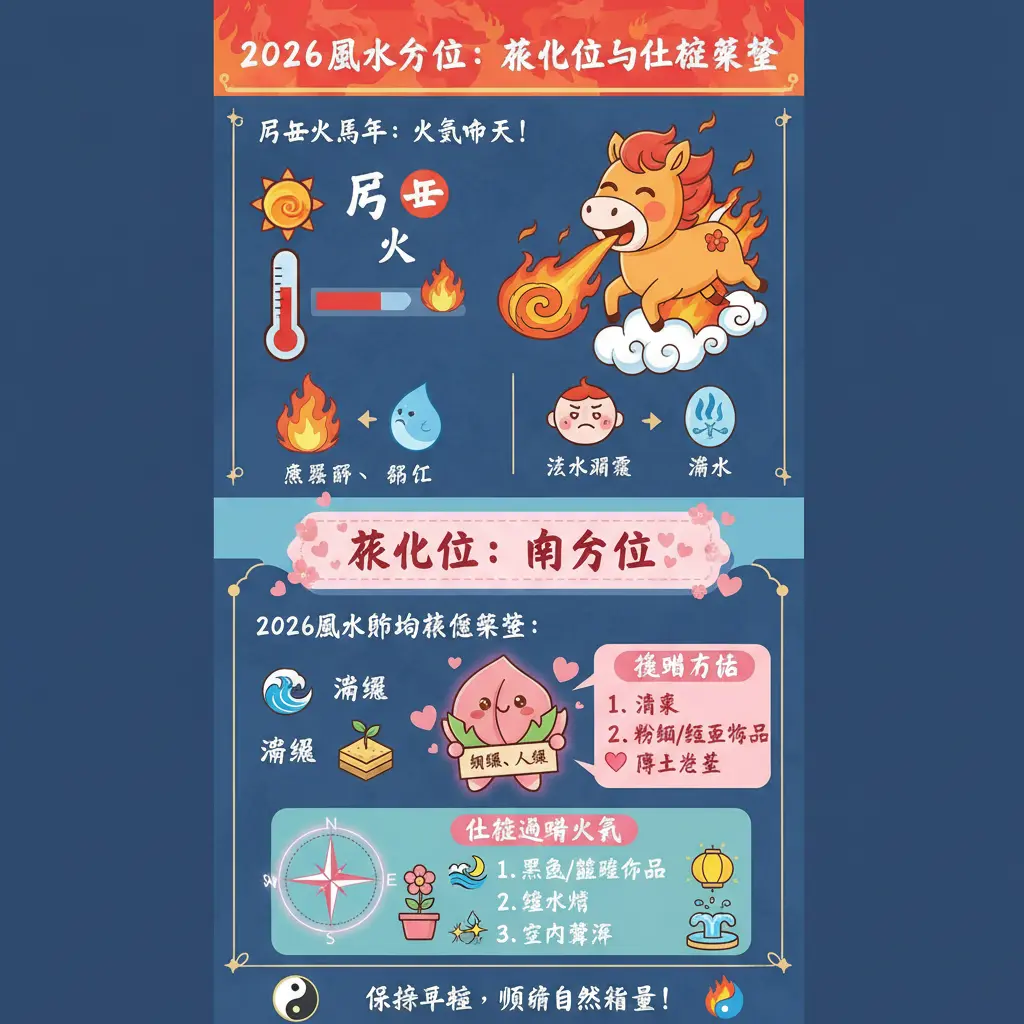 2026 風水方位 - 桃花位