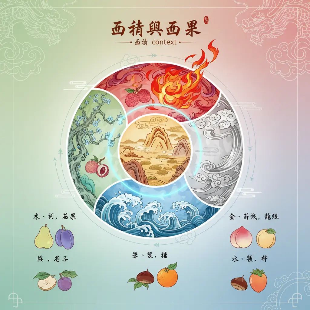 五行 - 五行與五果