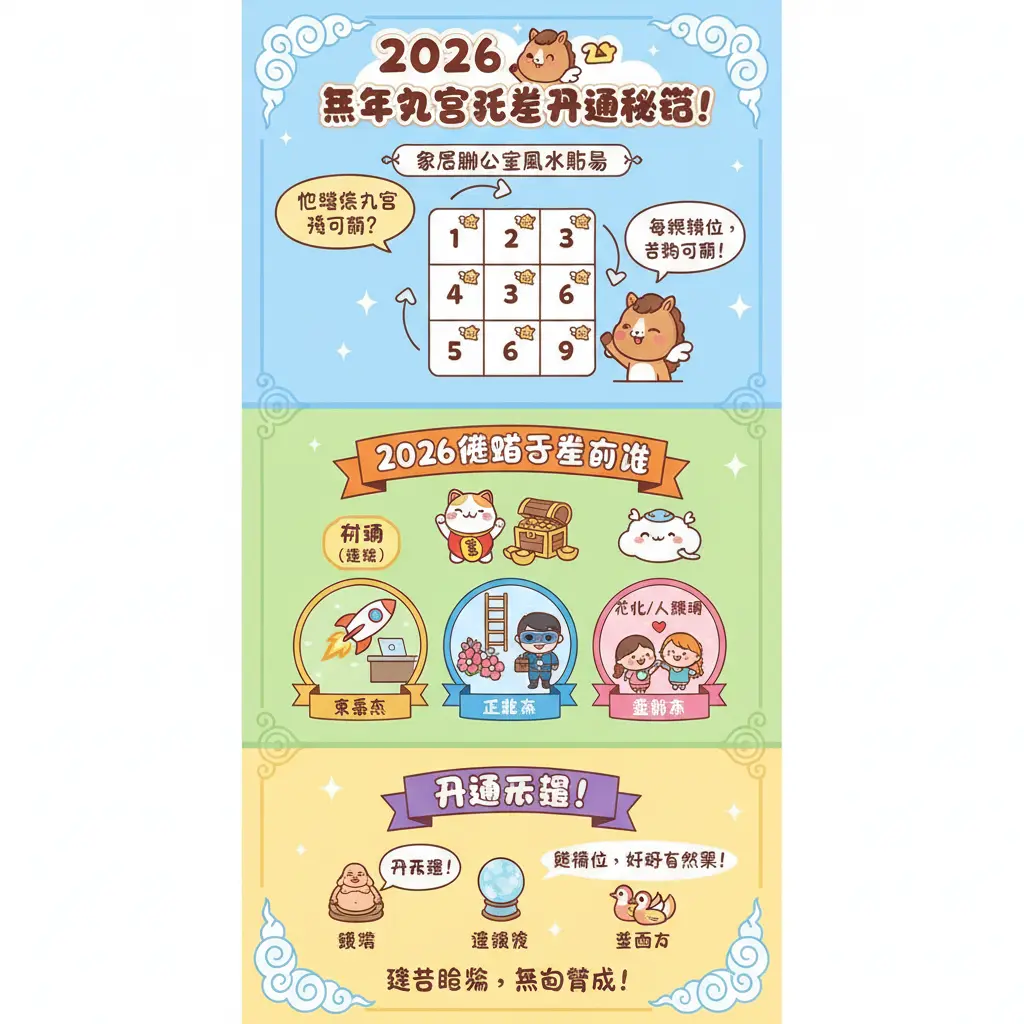 2026 九宮飛星 - 2026馬年