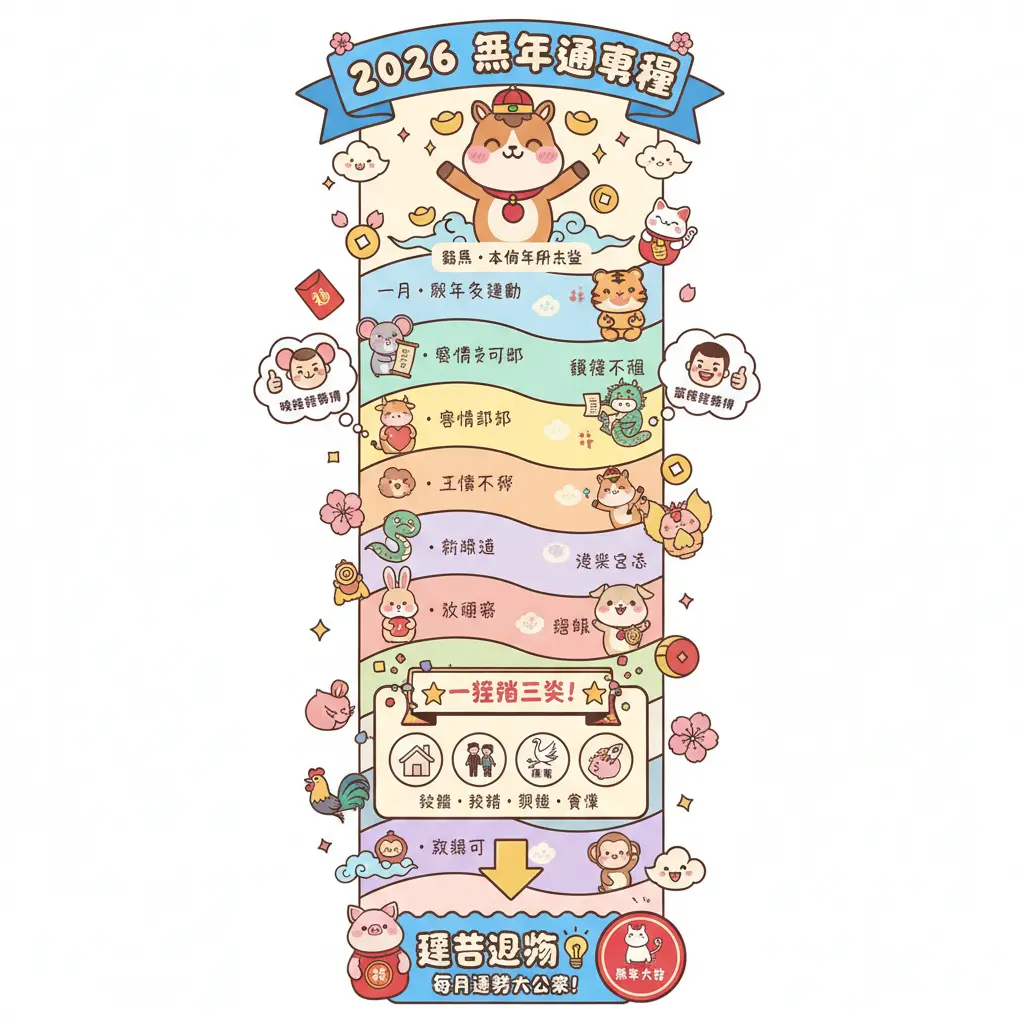 2026 生肖運程 - 生肖運程