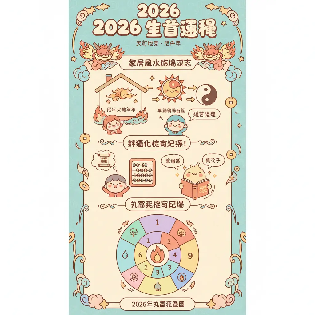2026 天干地支 - 生肖運程