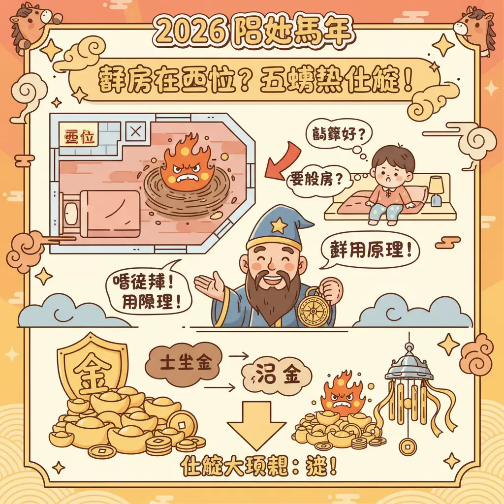 2026 五黃煞化解 - 財位