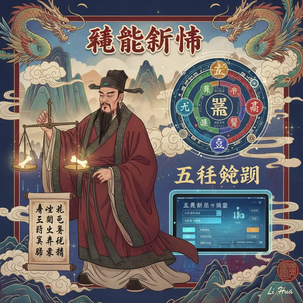 五行查詢 - 稱骨算命