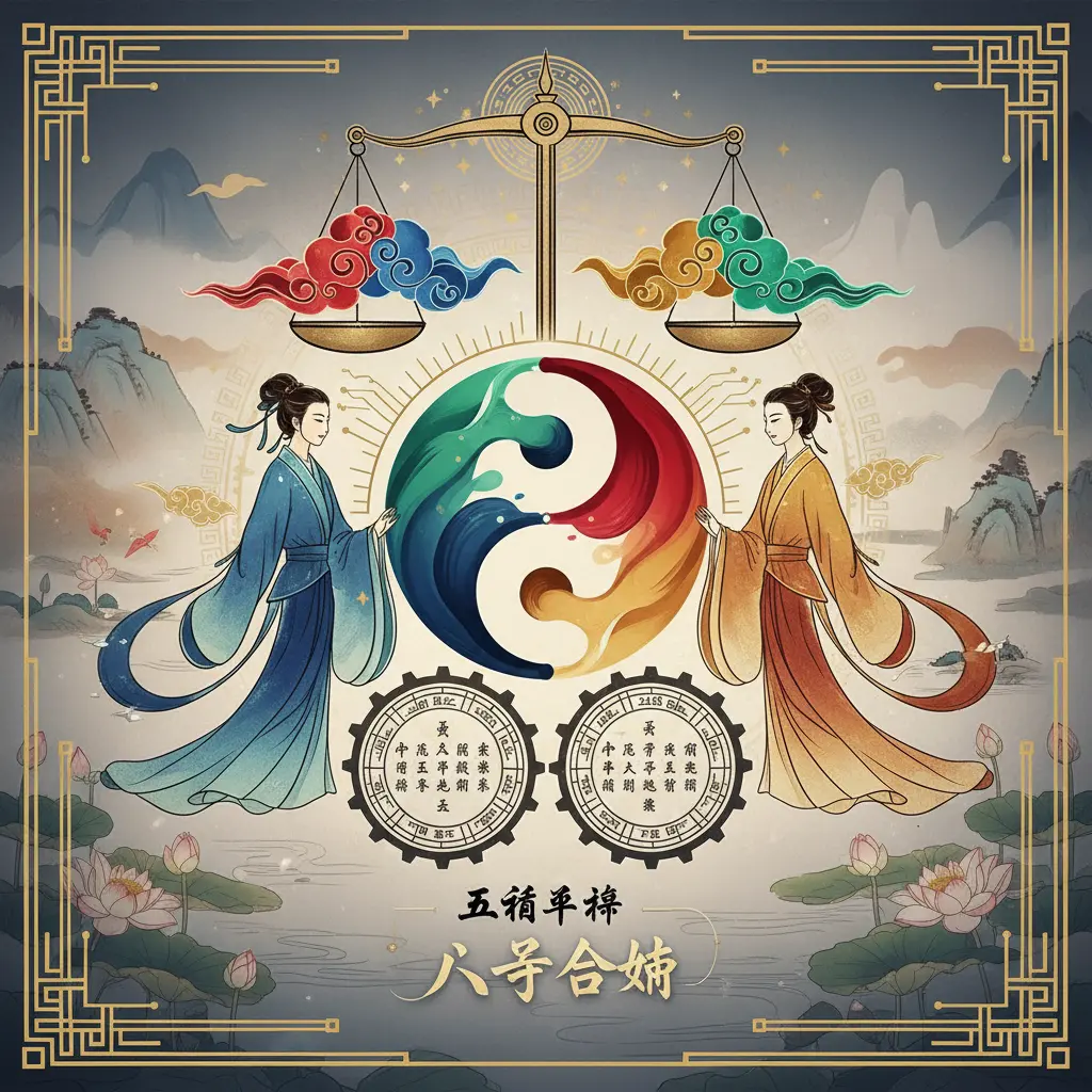 八字合婚 - 五行平衡