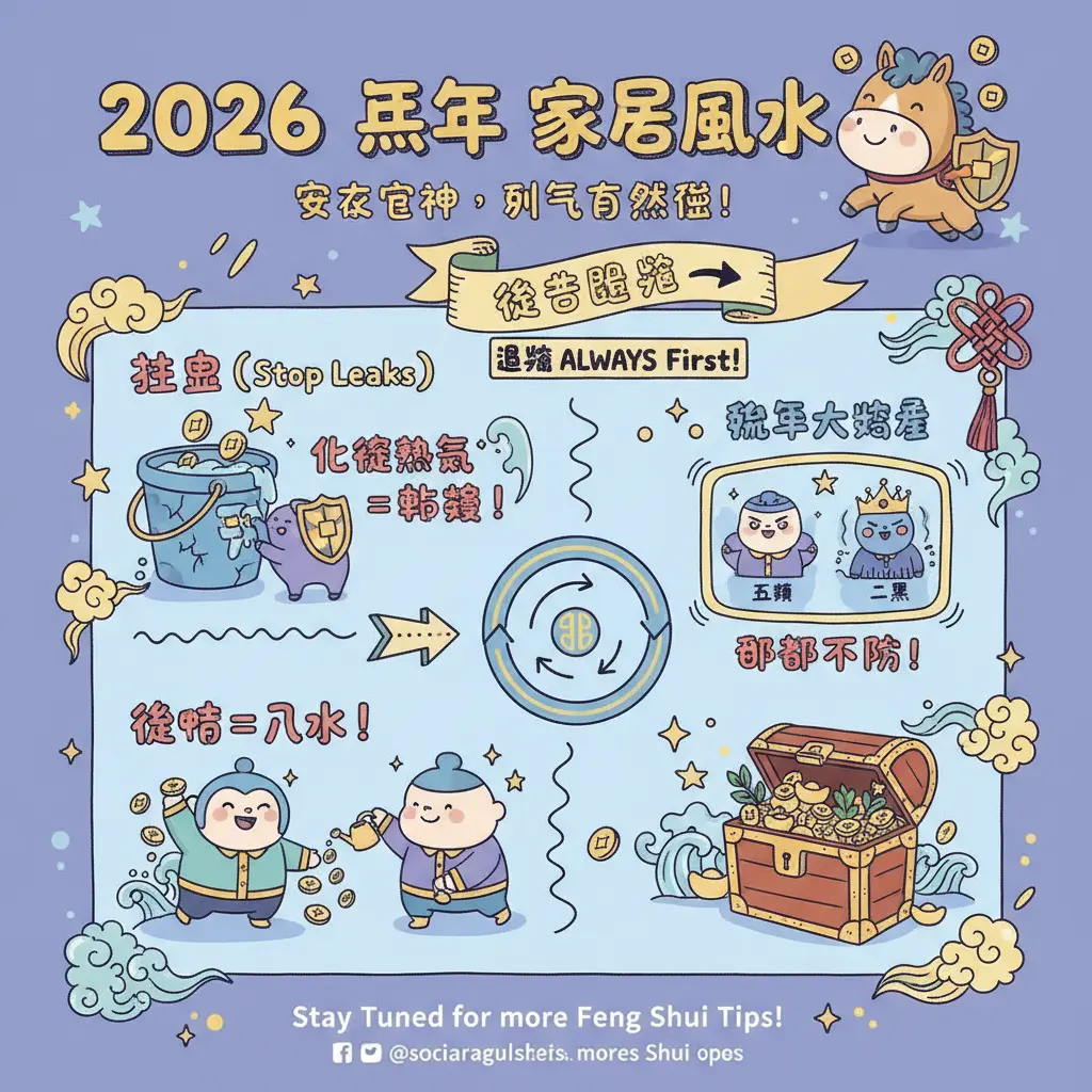 2026財位方向 - 馬年