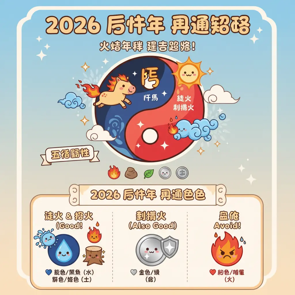 2026 天干地支 - 陰陽
