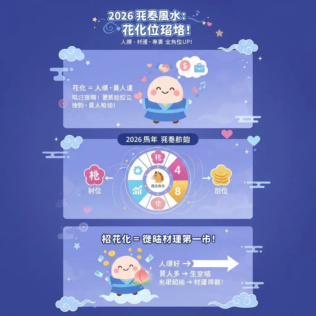 2026 桃花位 - 飛星風水