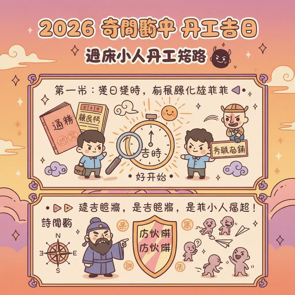 2026 開工吉日 - 奇門遁甲