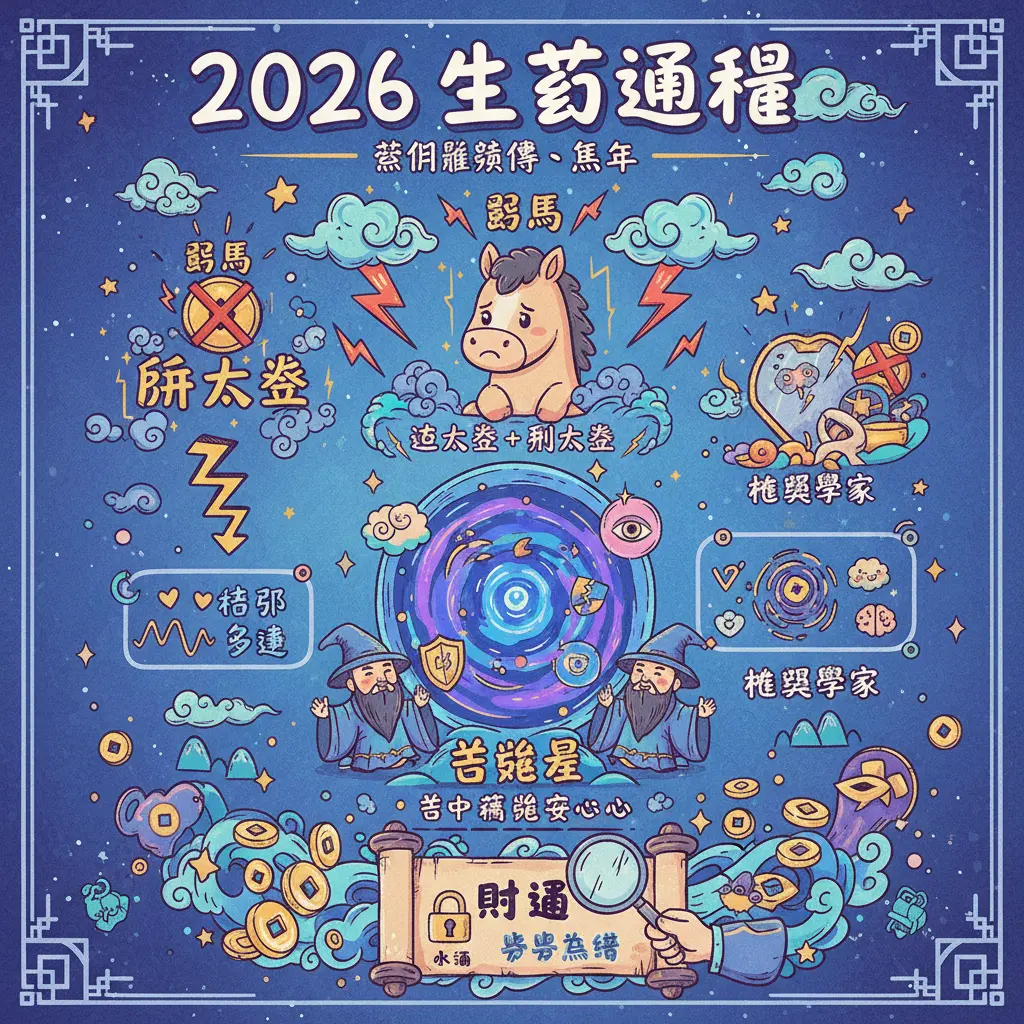 2026 生肖運程 - 財運