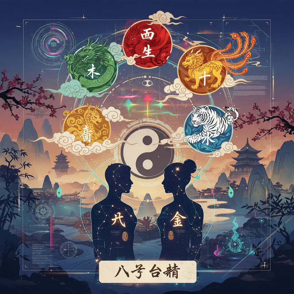 八字合婚 - 五行理論