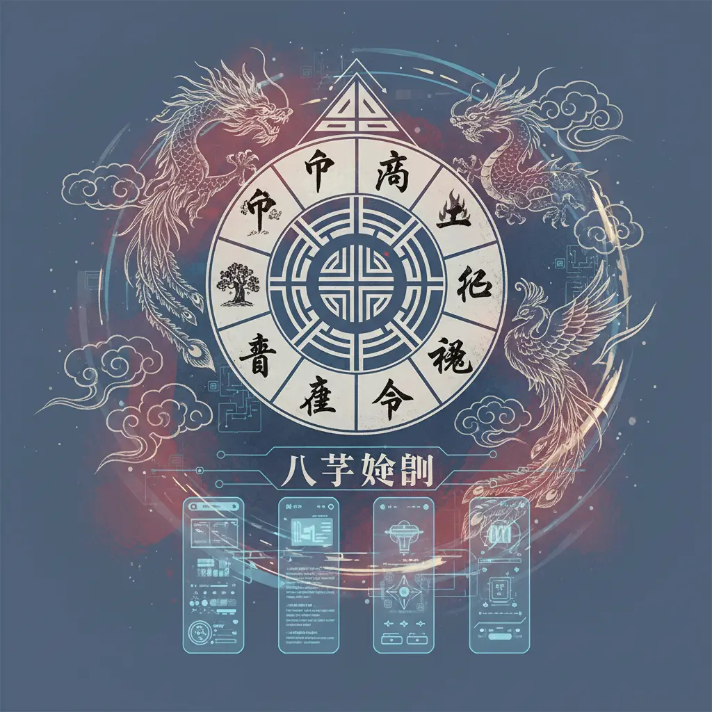 八字查詢 - 天干