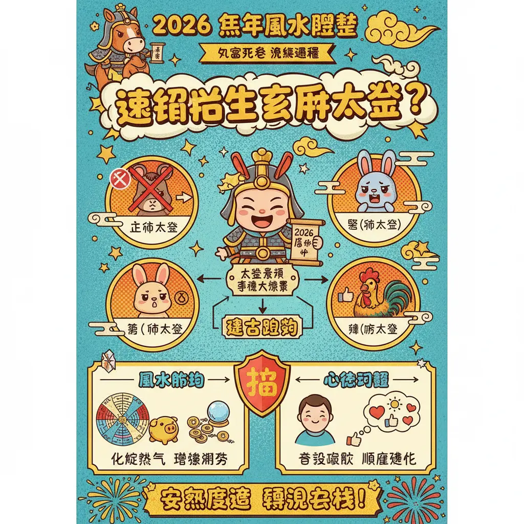 2026 九宮飛星 - 風水擺設