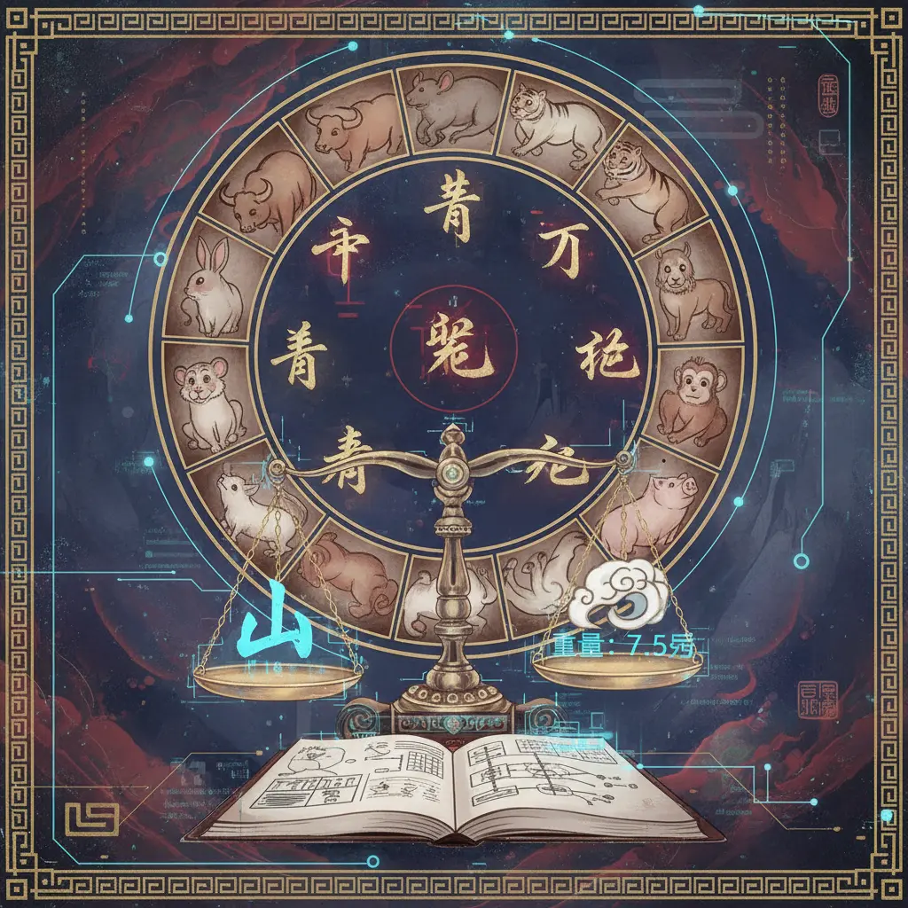 八字重量 - 天干地支