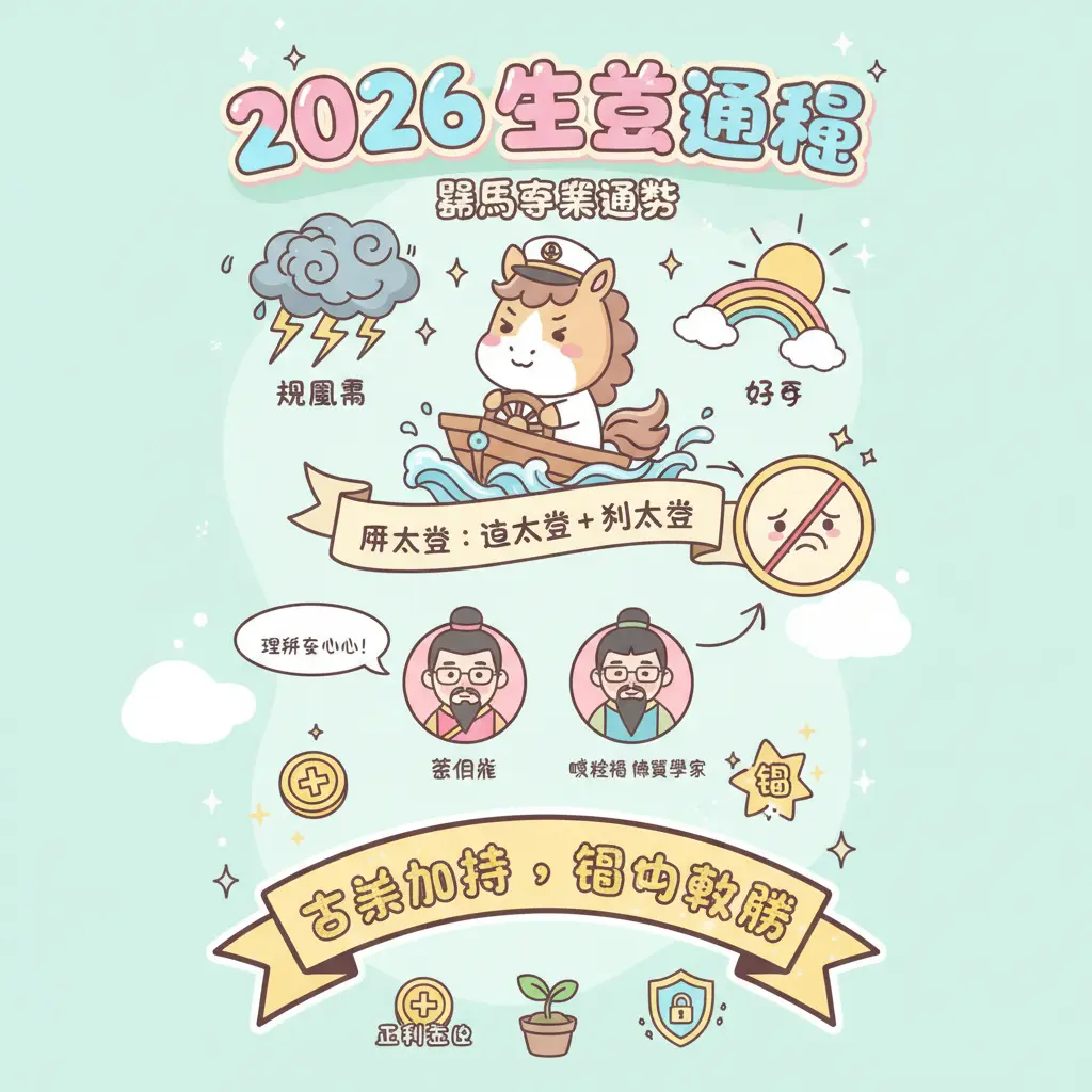 2026 生肖運程 - 事業運