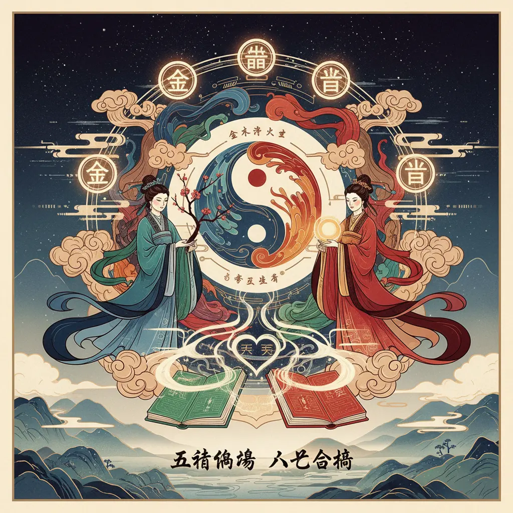 八字合婚 - 五行陰陽