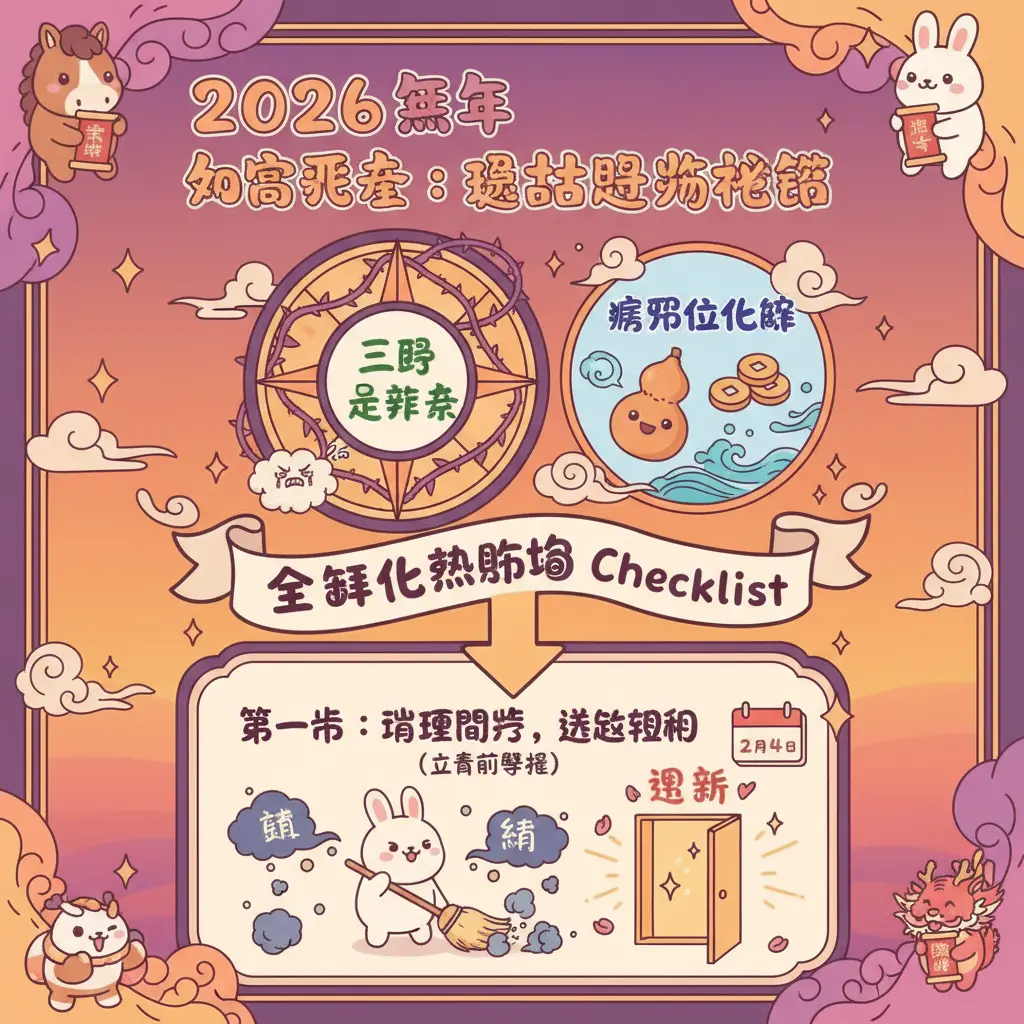 2026 病符位化解 - 三碧是非星