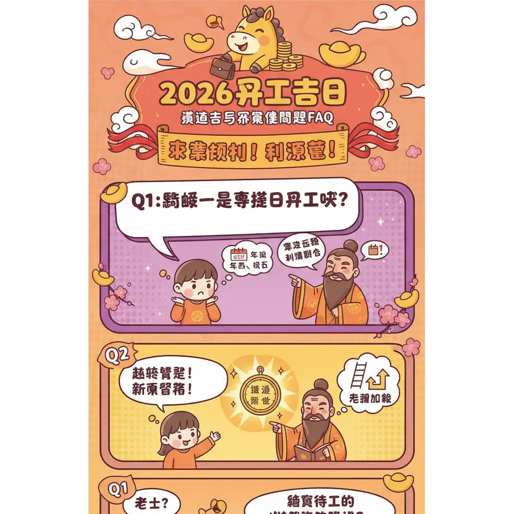 2026 開工吉日 - 黃道吉日