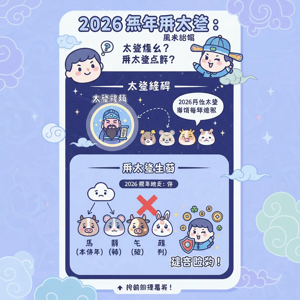 犯太歲 2026 - 風水