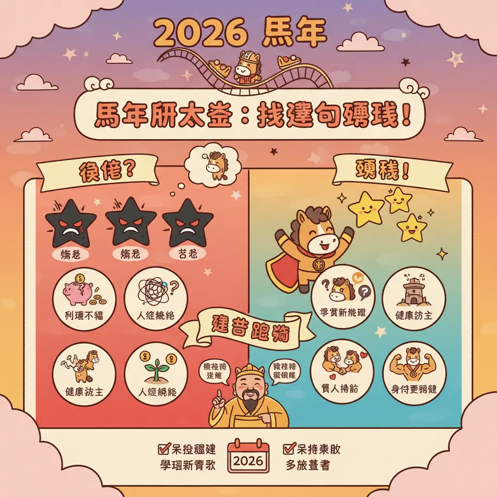 2026 生肖運程 - 兇星