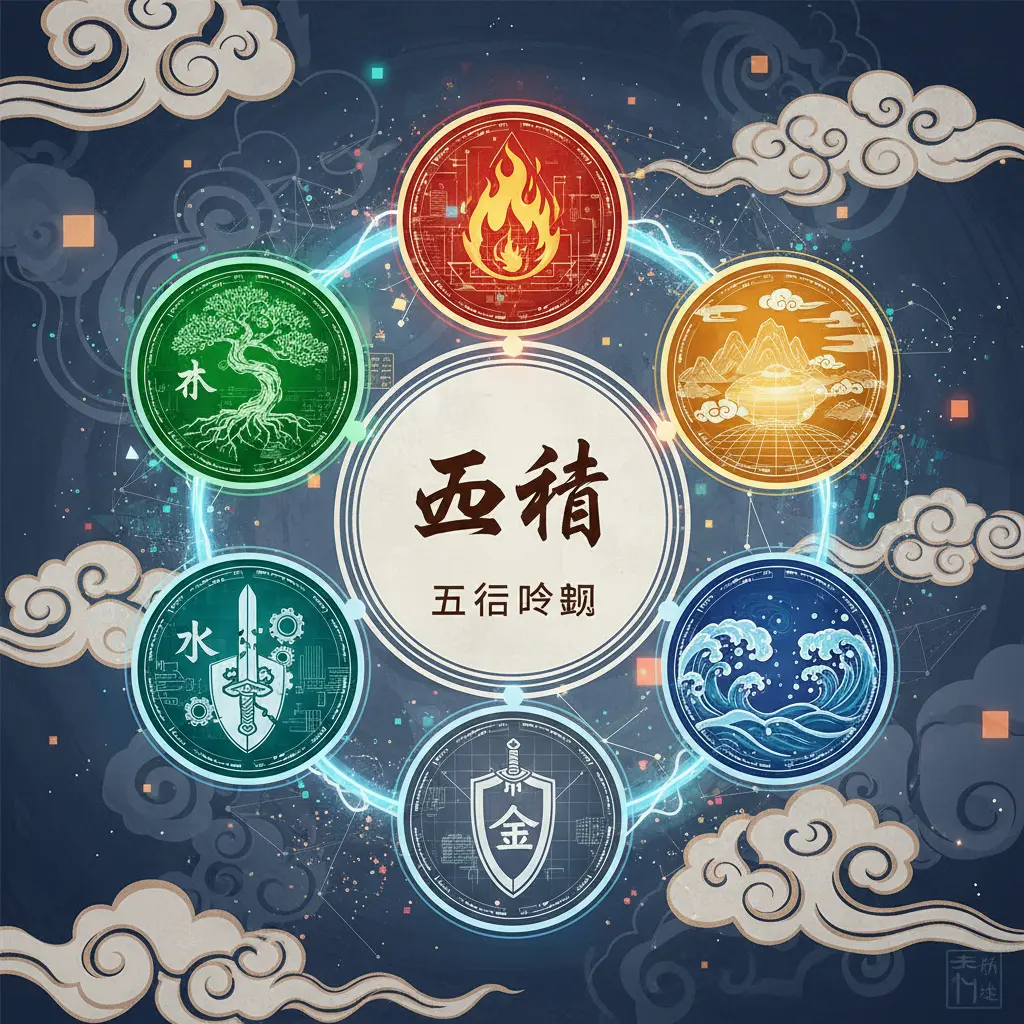 五行查詢 - 五行