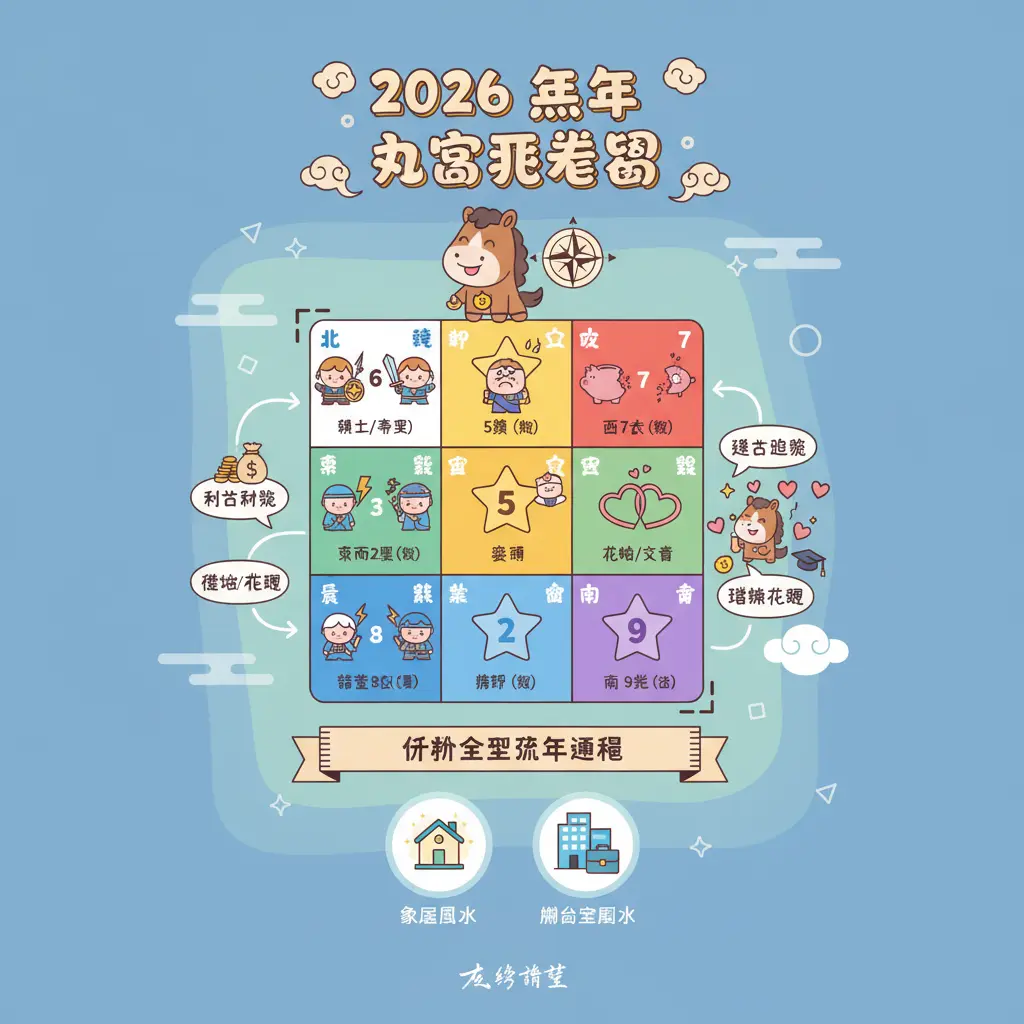 2026 九宮飛星 - 風水