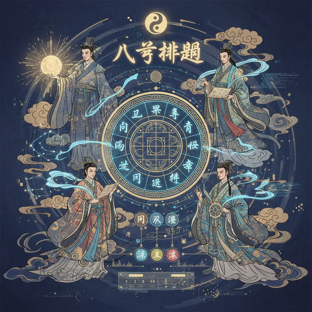 八字排盤 - 八字排盤