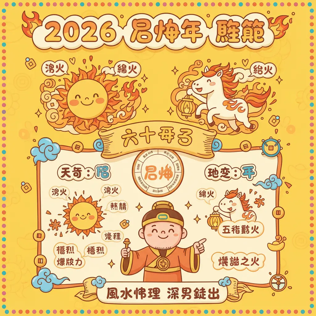 2026 天干地支 - 丙午年