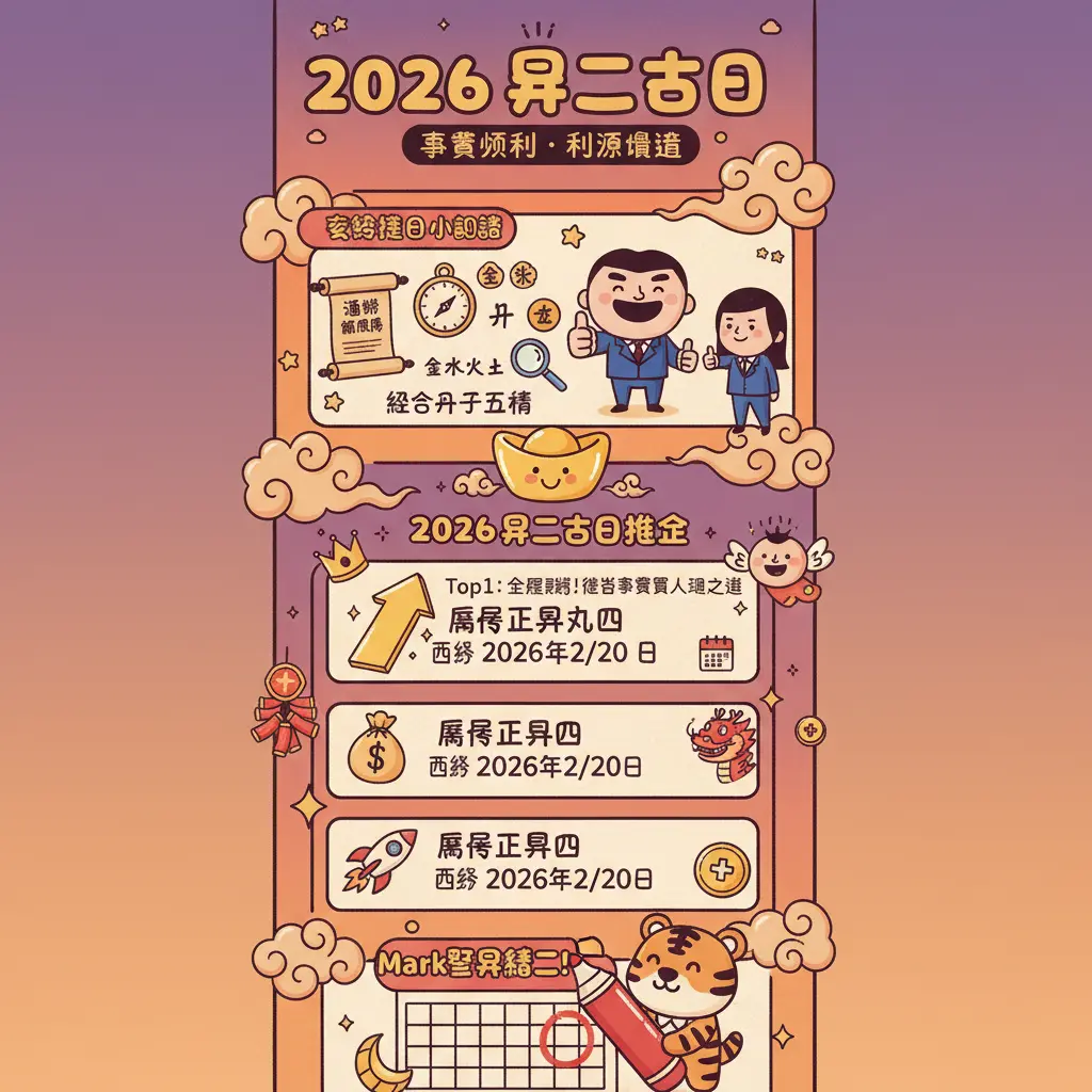 2026 開工吉日 - 開工吉日