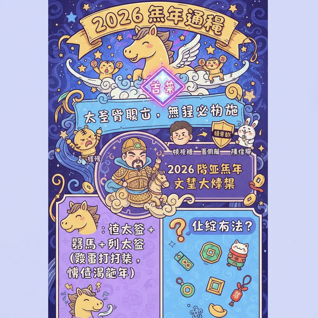 馬年運程 2026 - 吉星