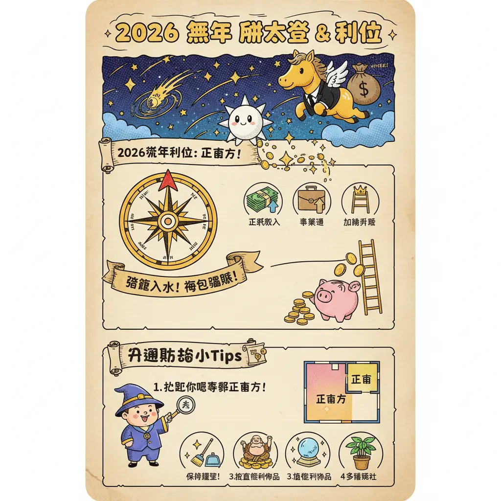 2026 財位 - 犯太歲