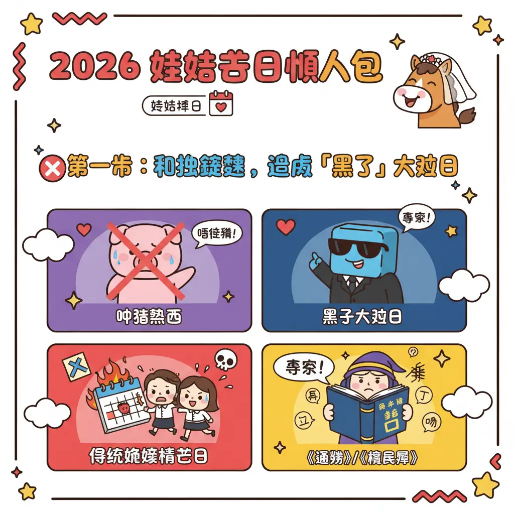 2026 結婚擇日 - 生肖