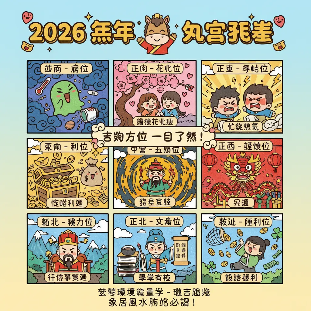 2026 九宮飛星 - 九宮飛星