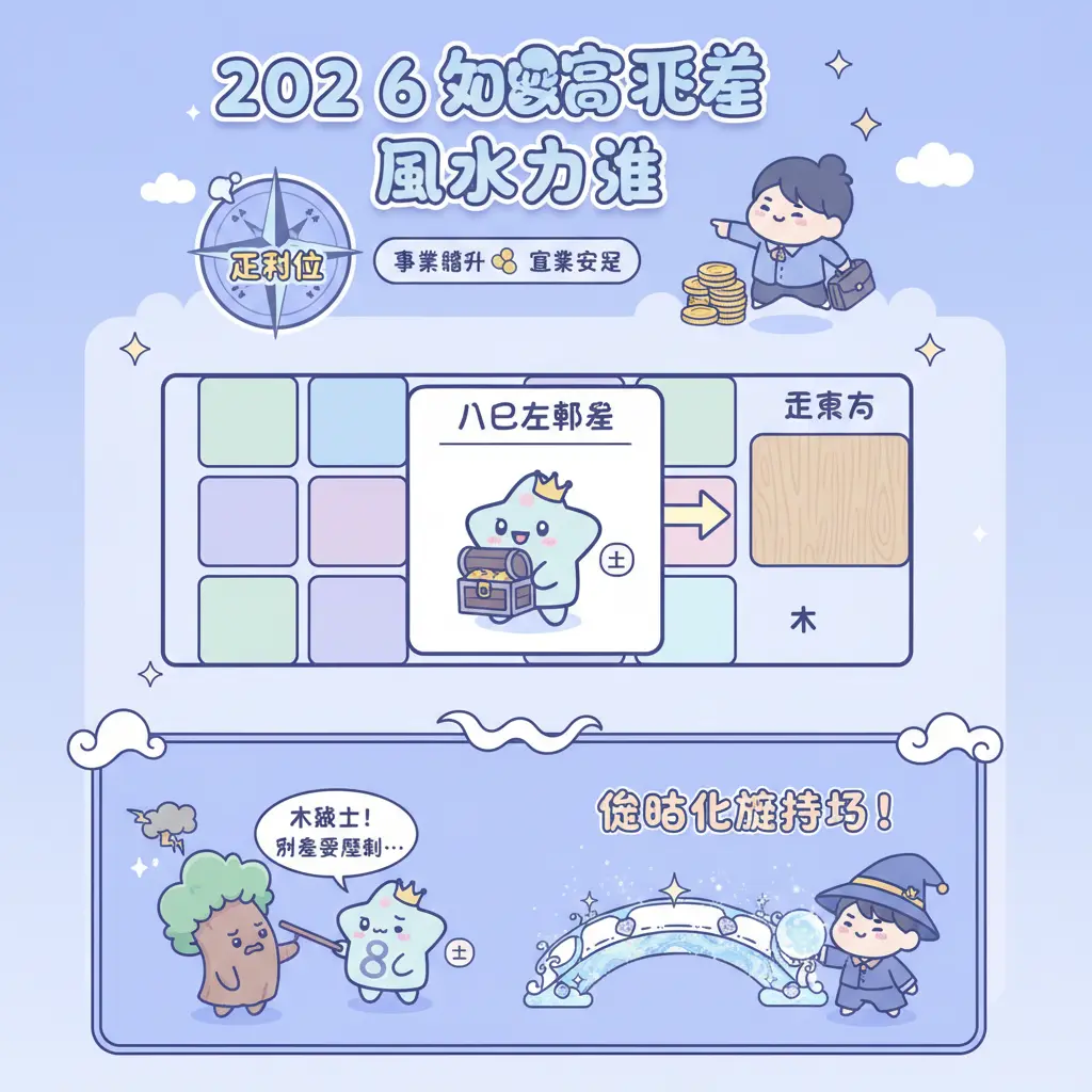 2026 風水方位 - 九宮飛星