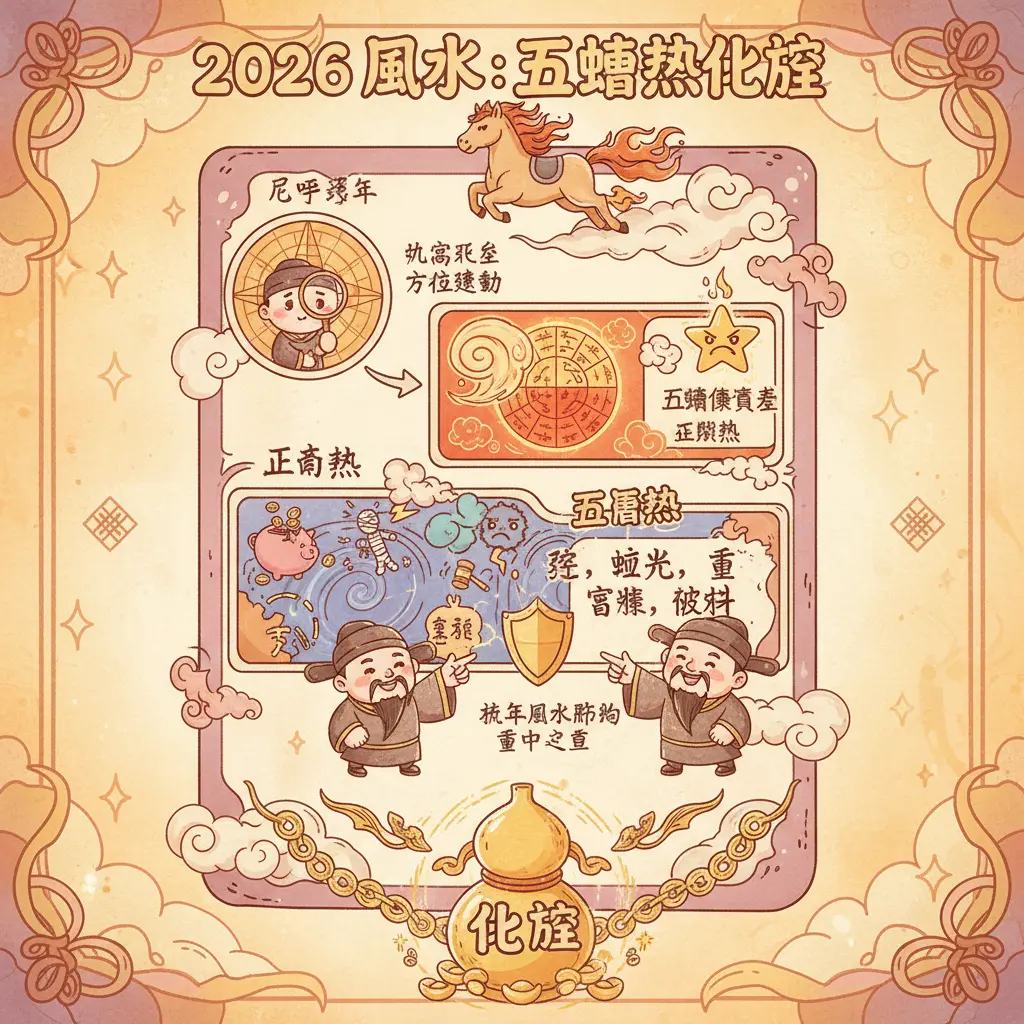 2026 五黃煞化解 - 風水