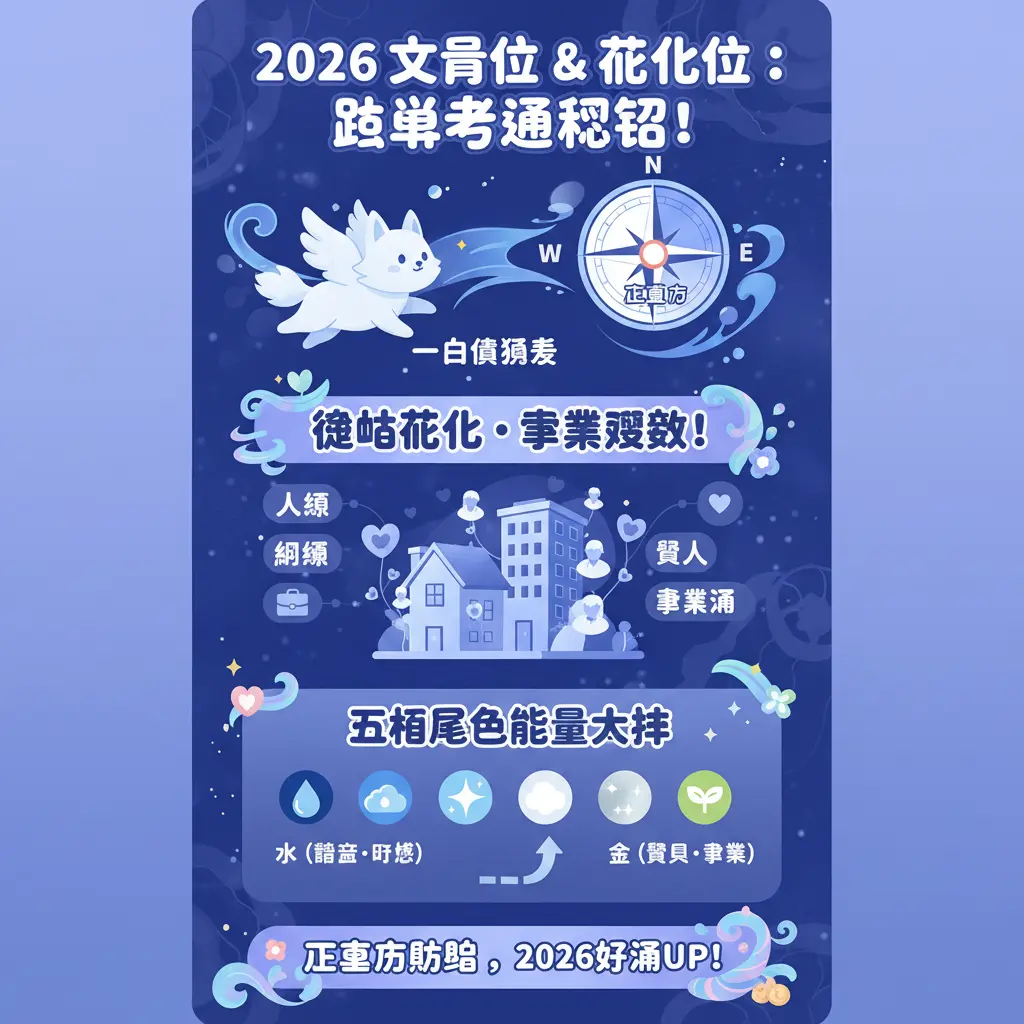 2026 桃花位 - 文昌位