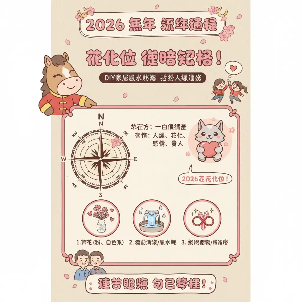 2026 風水 - 桃花位